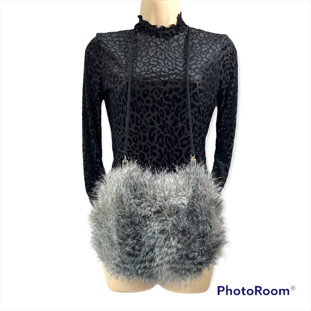 Hand warmer bad faux fur